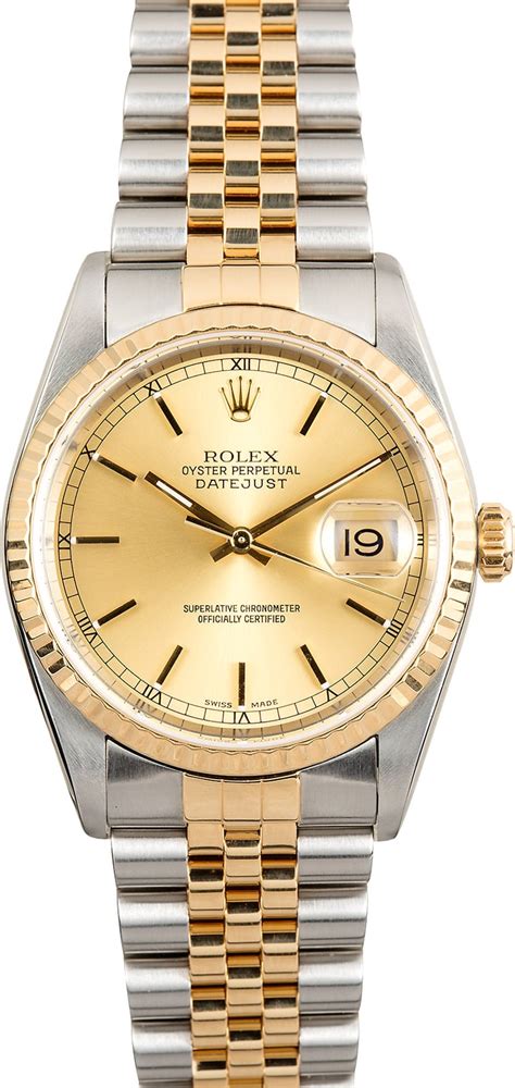 vintage rolex 2 tone datejust|rolex datejust two tone 36mm.